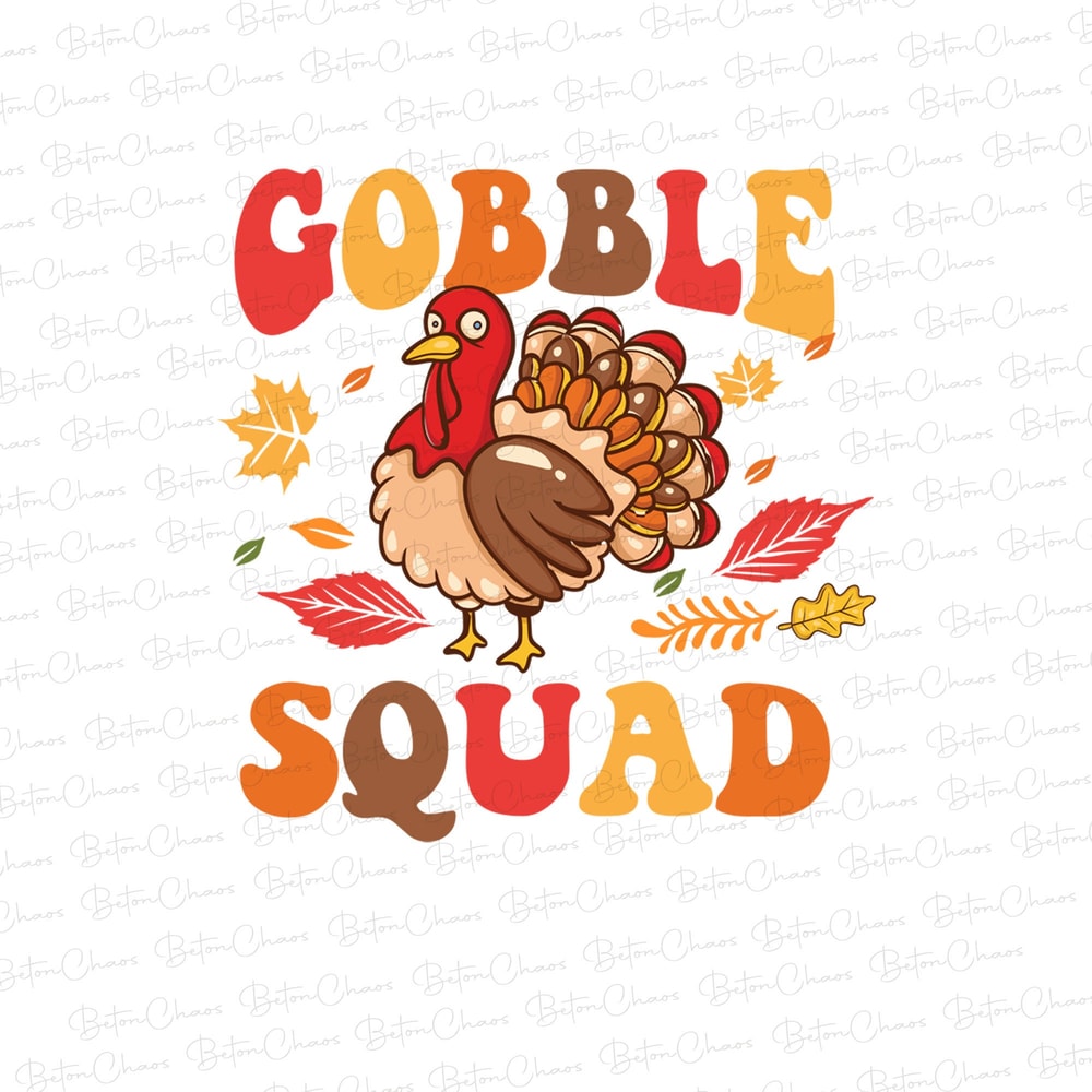 Gobble Squad Png, Thanksgiving Png, Turkey Face Png, Kids Fall Png, Gobble Gobble Png, Thanksgiving Turkey Png, Thanksgiving Shirt Png - 1.jpg