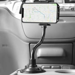 adjustable gooseneck car phone mount