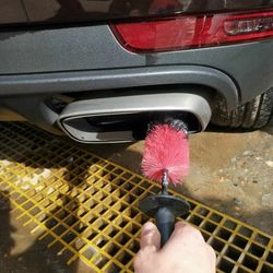 car wheel tire cleaning brush