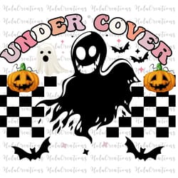 under cover halloween ghost png, halloween sublimation, halloween png, spooky png, ghost png, halloween girl png