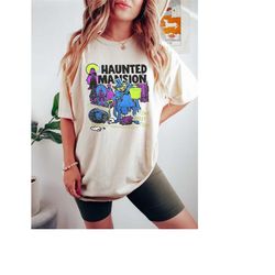 Vintage The Haunted Mansion Comfort Colors Shirt, Disney The Haunted Mansion Shirt, Halloweem Party Tee, Halloween Gift,