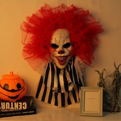 Halloween Horror Clown Garland Door Hanging