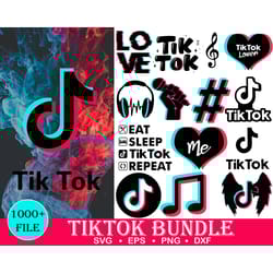 1000 tik tok svg, tik tok svg bundle, tiktok logo, tiktok symbol, tiktok icon, tik tok tshirt design, tiktok svg, social