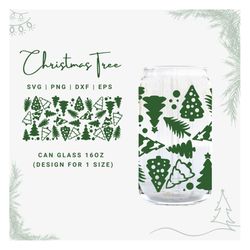 16 oz Glass Can Png, Glass Can Svg, Can Glass Wrap, Coffee Cup Svg, Cup Wrap Full, Christmas Wrap Svg