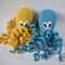Octopus Crochet Pattern Baby Rattle Toy 3