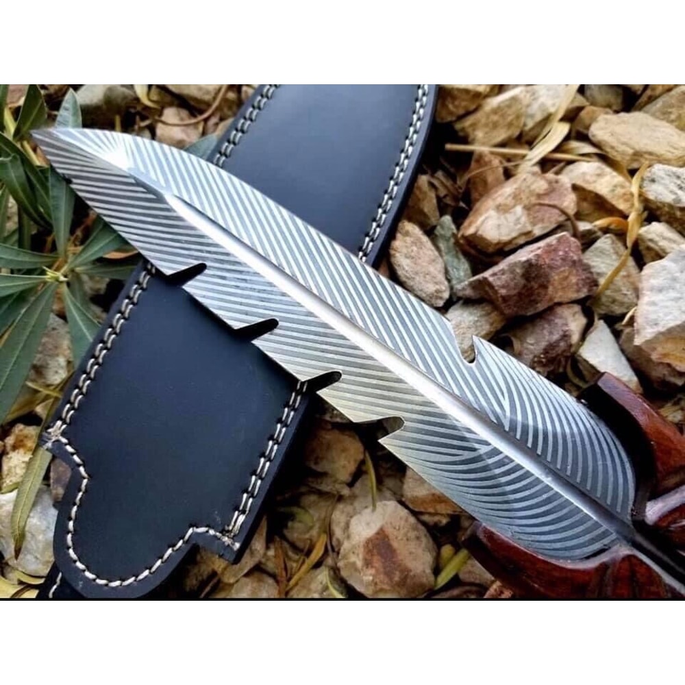 Buy a 15 Stainless Steel LeafShape Knife for sale