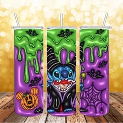 inflated halloween tumbler wrap png, 3d horror movies bubble tumbler wrap design png, bubble 20 oz tumbler wrap png