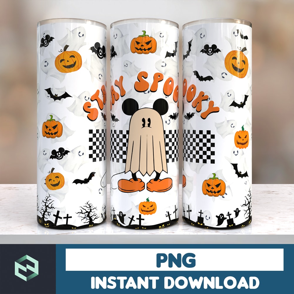 Design Cartoon Halloween 20oz tumbler sublimation designs download, Sublimation wrap, Halloween Digital 20oz wrap (33).jpg