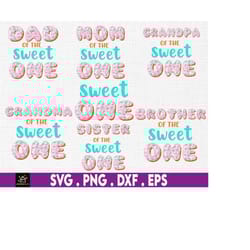 birthday donuts baby, sweet one first birthday donut, donut lover svg, forever sweet svg, svg, png files for cricut subl