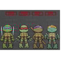 turtle vector svg bundle, clipart, eps, png, dxf, pdf, layered digital file tan