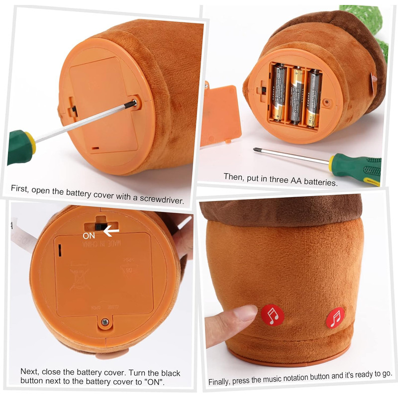 Talking Cactus Plush Toy 4