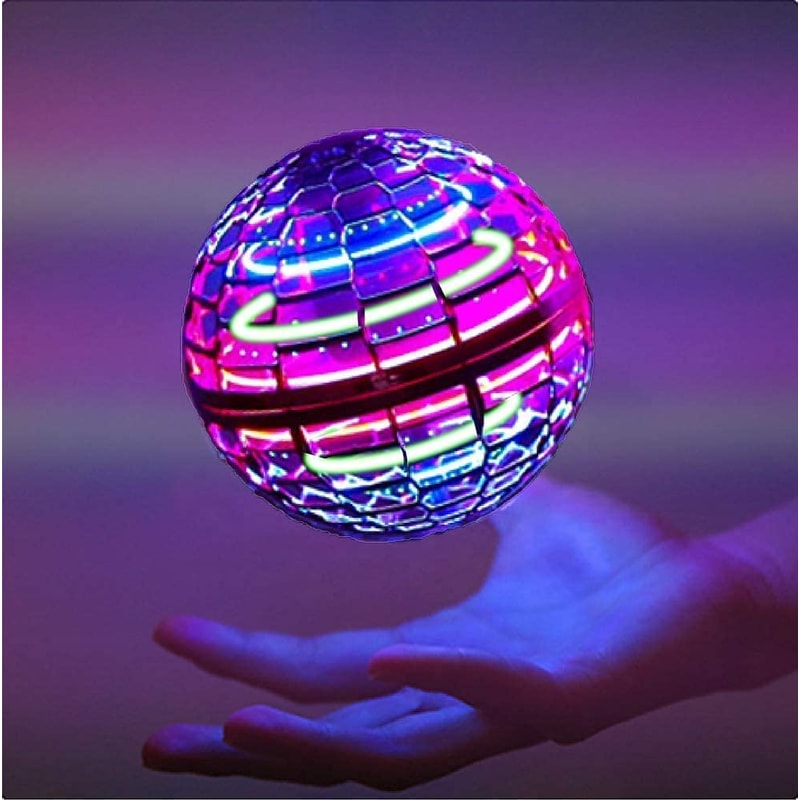 Drone Flying Ball Toy Magic Space LED Lights 2