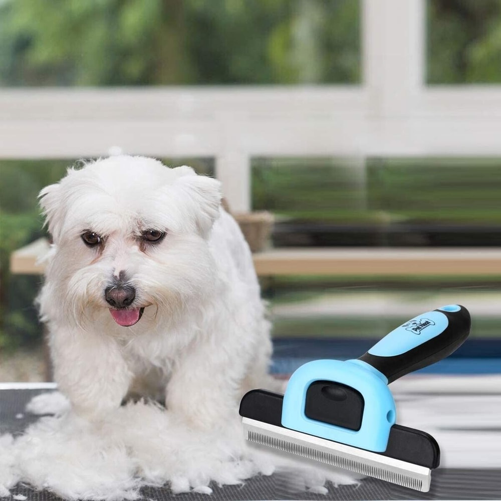 Dog Shedding Brush, Comb for Cat Pet Hair Removal 1