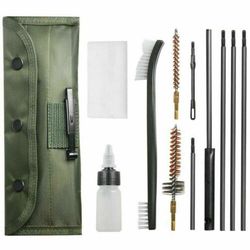 universal rifle cleaning kit with pouch