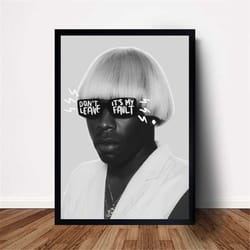 tyler the creator music poster canvas wall art home decor (no frame)
