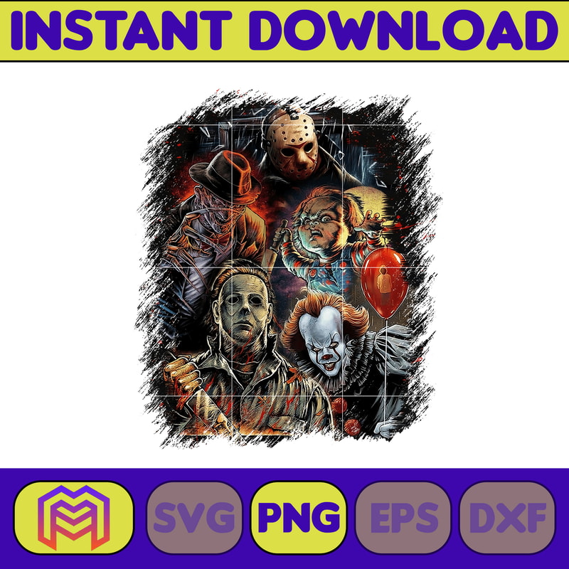 Horror Png Clipart Design, Horror Png Clipart, Halloween Png, Halloween Movie Png, Horror Chracters Png (11).jpg