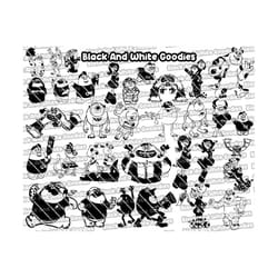 monsters inc silhouette, monsters inc svg, monsters inc outline, monsters inc cricut, monsters inc cut file, sully silho