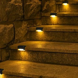 led deck lights outdoor waterproof solar