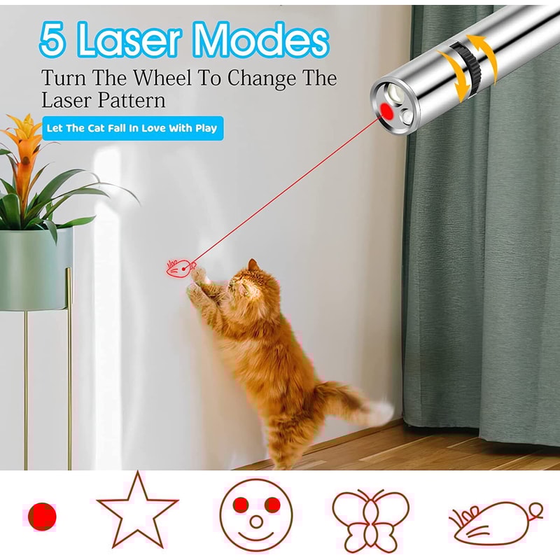 USB Rechargeable 3-in-1 Laser Pointer Pen 2