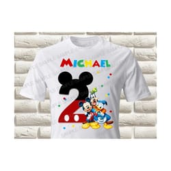 mickey mouse clubhouse iron on transfer, mickey mouse clubhouse birthday boy iron on transfer, mickey mouse birthday shi