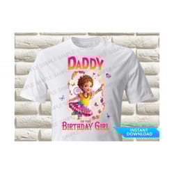 fancy nancy daddy of the birthday girl iron on transfer, fancy nancy iron on transfer, fancy nancy birthday shirt iron o