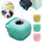 Pet Dog Cat Massage Brush Shampoo Dispenser 5