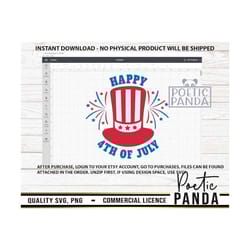 happy 4th of july svg png, american flag svg, patriotic svg, fireworks, 4th of july svg, fourth of july svg, usa svg, in