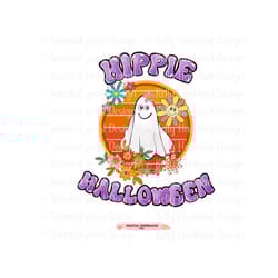halloween png, hippie halloween png, spooky season png, fall png, halloween sublimation design, retro halloween png, dig