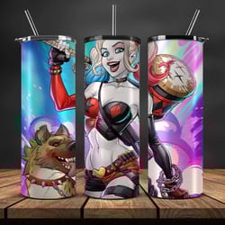 harley quinn tumbler wrap, harley quinn tumbler 20oz png,harley quinn tumbler 01