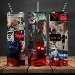 harley quinn tumbler wrap, harley quinn tumbler 20oz png,harley quinn tumbler 02