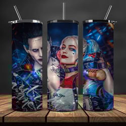 harley quinn tumbler wrap, harley quinn tumbler 20oz png,harley quinn tumbler 03