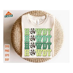 howdy shamrock svg png, western st patricks day svg, shamrock svg, howdy svg, lucky svg, st pattys day svg, irish svg, s