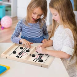 sling puck game, fast paced family fun