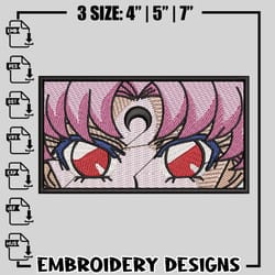 sailor moon embroidery design, sailor moon embroidery, embroidery shirt, anime design, anime shirt, instant download