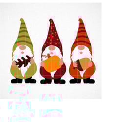fall gnomes svg, autumn gnomes svg, thanksgiving svg, dxf, eps, png, cute gnome cut files, fall clipart, pumpkin, acorn,
