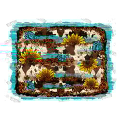 western cowhide sunflower background png,western background png, cowhide sunflower western distressed background png de