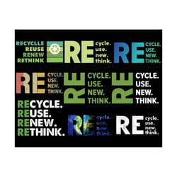 recycle reuse renew rethink bundle png, earth day png, science png, crisis environmental activism, recycle png , environ