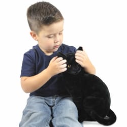 boone black cat plush toy 14 inch