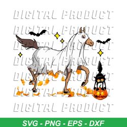 Halloween Horse Ghost PNG Cowboy Western PNG Download