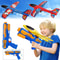 Airplane Launcher Foam Plane Toy Outdoor 2