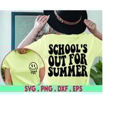 school's out for summer svg, last day of school png, hello summer, teacher summer vacation shirt.