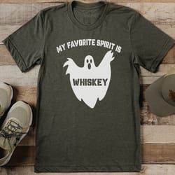my favorite spirit is whiskey tee
