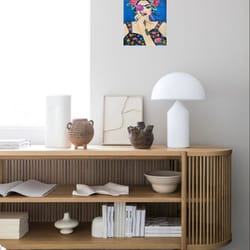 frida kahlo painting woman portrait painting frida portrait painting wall decor hanging pictures fauvism mothers day art