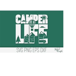 camper life svg | camper life cut file | camper life cricut | camp life cameo | camping svg | happy camper svg | camper