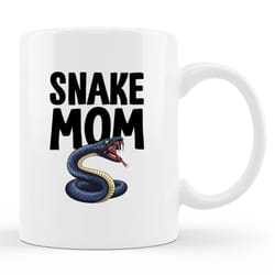 snake mom mug, snake mom gift, snake mug