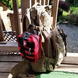 tactical first aid pouch kit - emergency medical bag