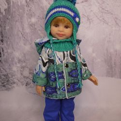 Jacket, pants, T-shirt, hat, boots for BOY doll Paola Reina Little Darling 32-34 cm