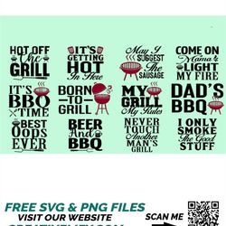 BBQ SVG Bundle , Barbecue Svg,Cooking Svg, grill svg, dad svg, grill master svg, cooking svg, father svg, kitchen svg, B