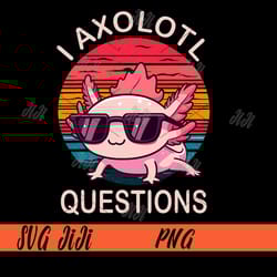 funny i axolotl questions png, salamander axolotl png, axolotl png