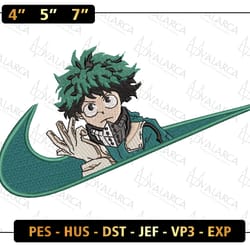 anime custom embroidered sweatshirt, nike x midoriya embroidered sweatshirt, custom anime embroidered crewneck, anime custom embroidered crewneck, best-selling custom embroidered sweatshirt